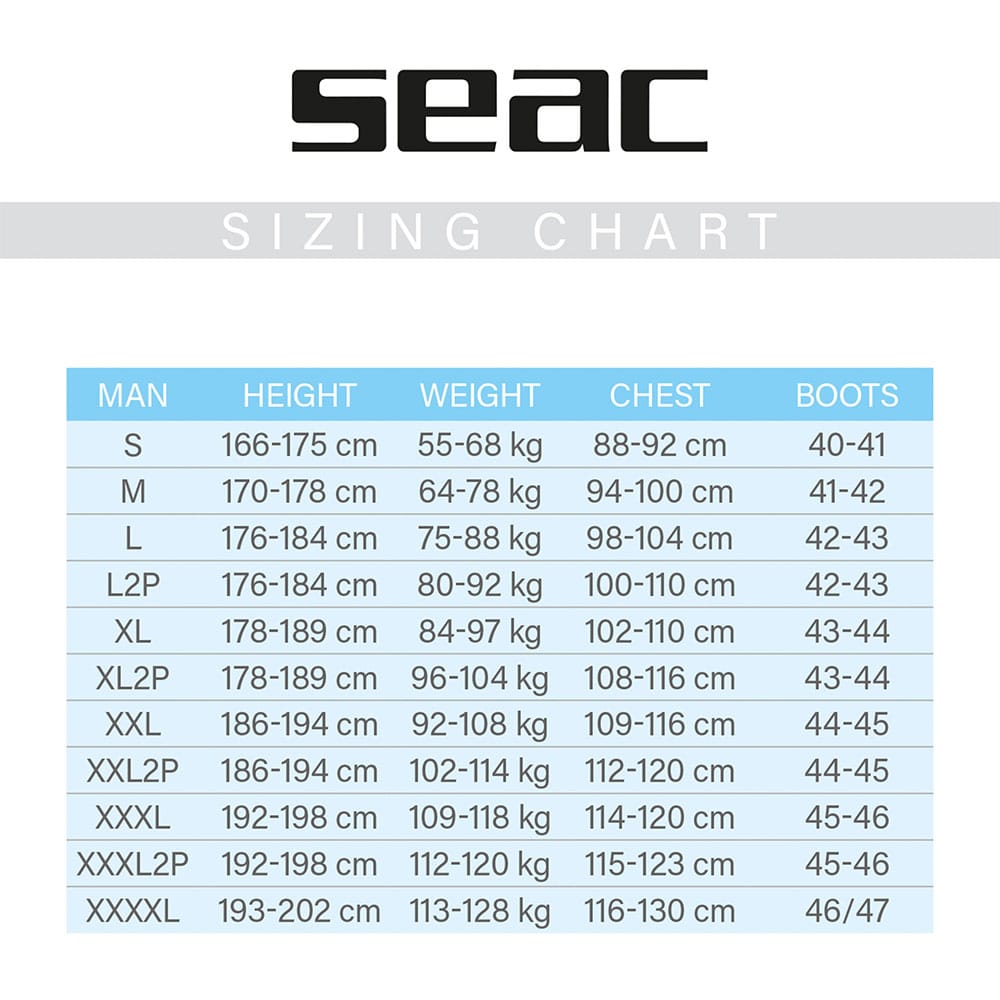 חליפה יבשה SEAC WARMDRY – תמונה 6