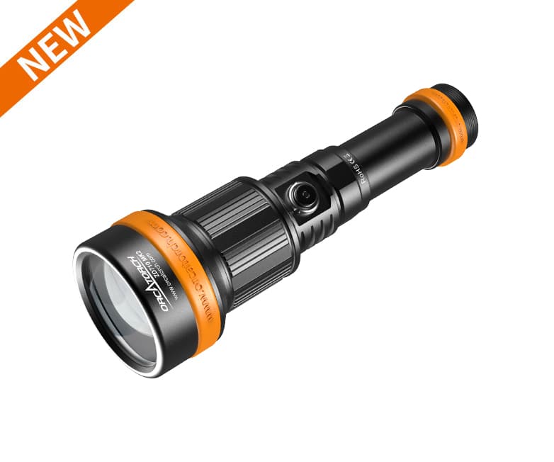 פנס צלילה OrcaTorch ZD710 MK2