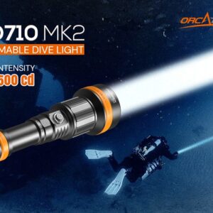 פנס צלילה OrcaTorch ZD710 MK2